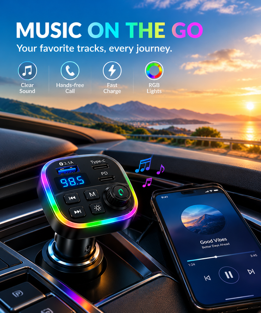 Car FM Player Wireless FM Transmitter